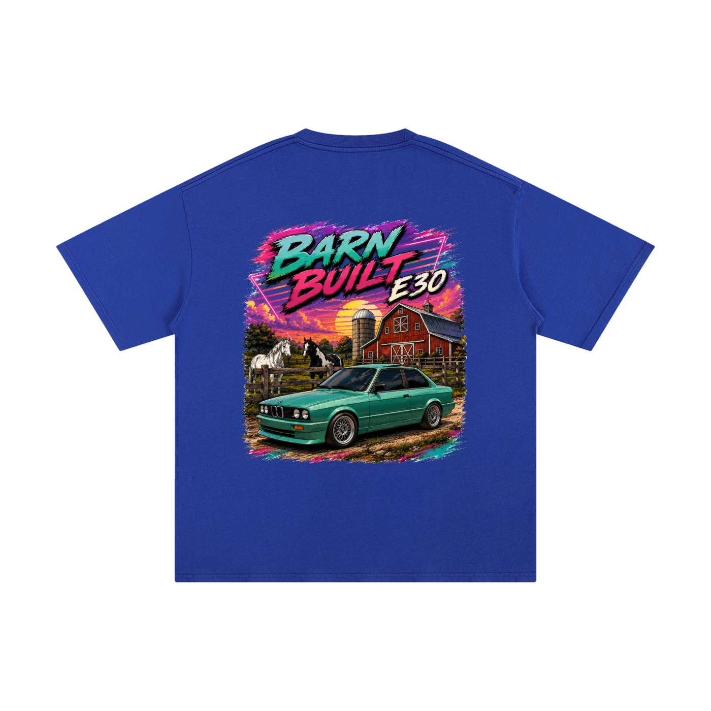 Barn Built E30 Unisex Pure Cotton T-Shirt