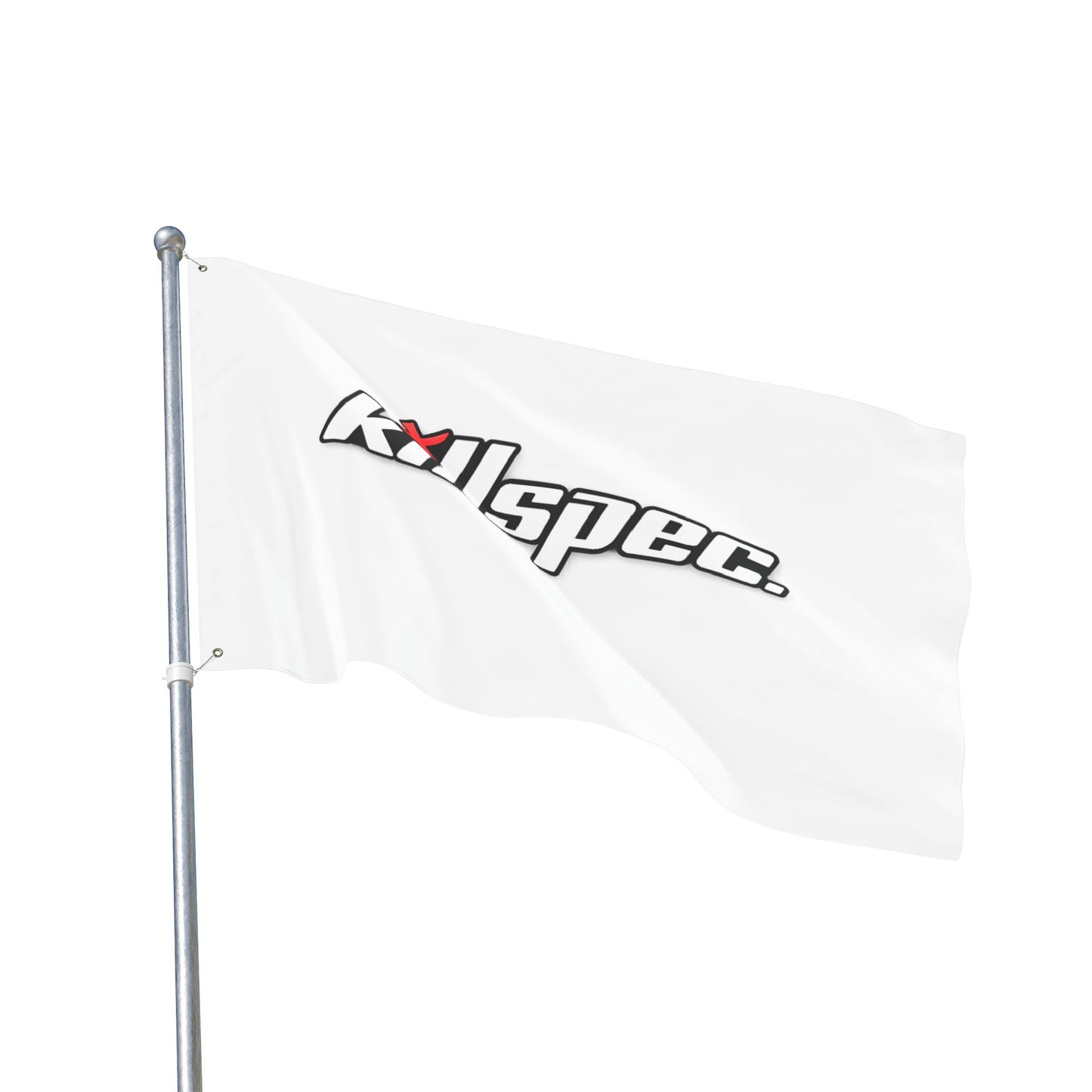Killspec Logo Double-Sided Flag —Garage Banner