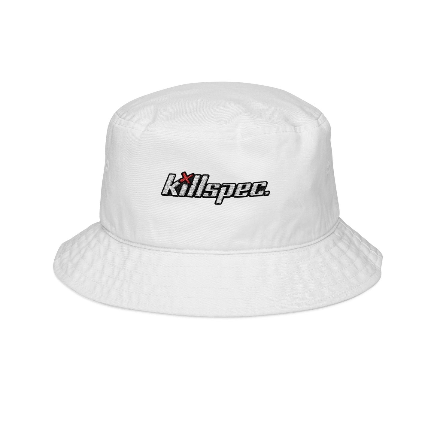 Embroidered 'Killspec' Graphic Bucket Hat