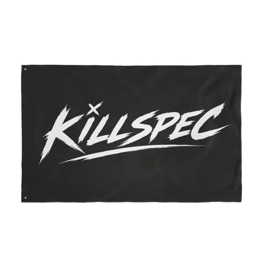 KillSpec Double-Sided Black Flag