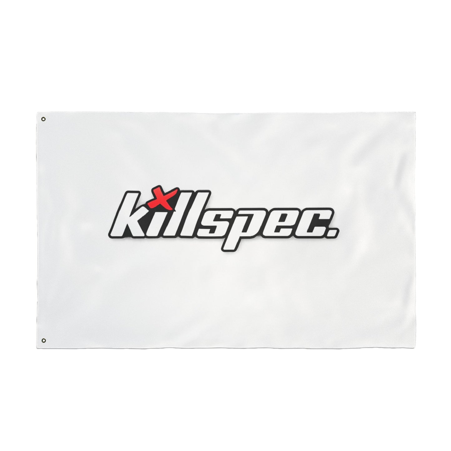 Killspec Logo Double-Sided Flag —Garage Banner