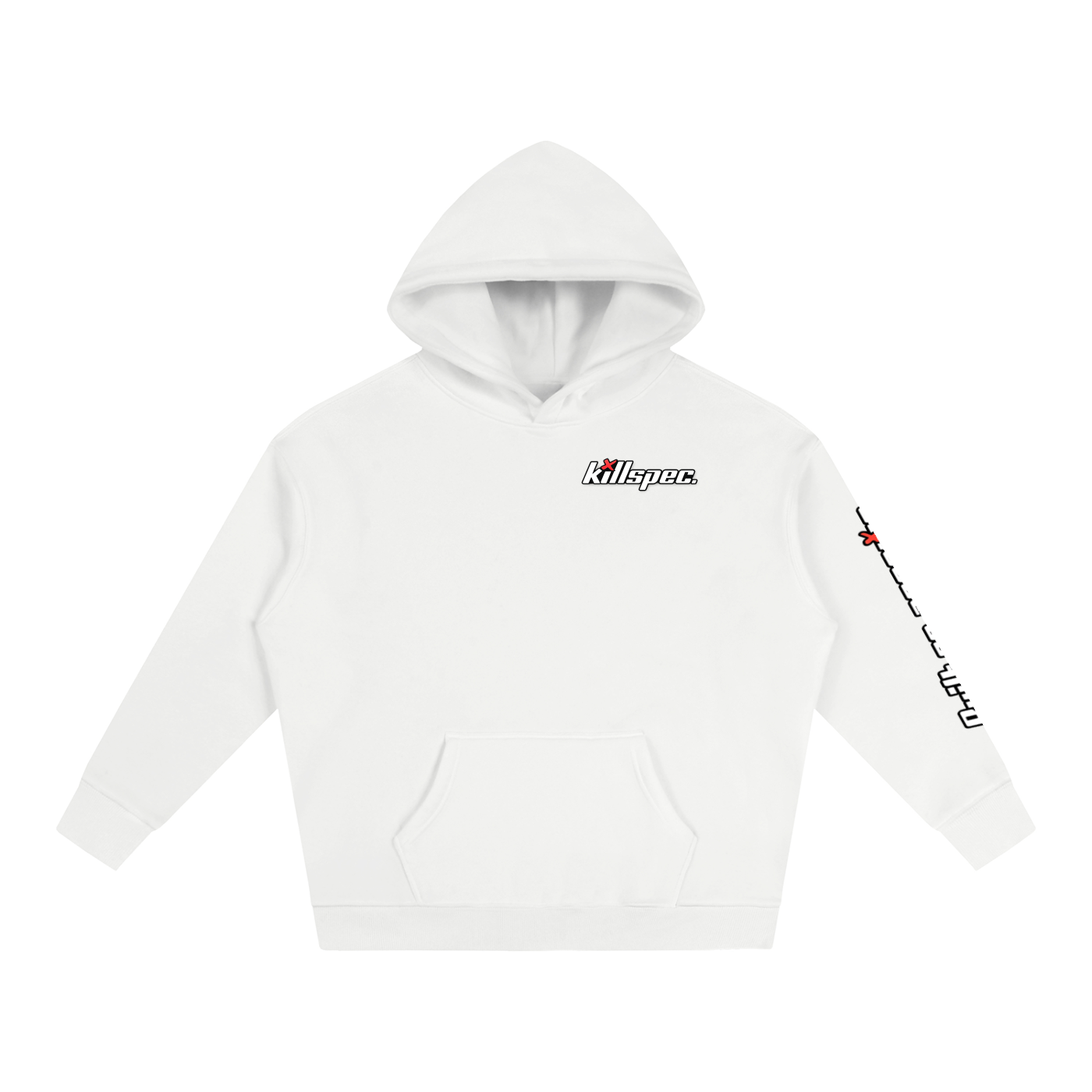 Killspec "Built for Passion" Oversize Fleeced Hoodie