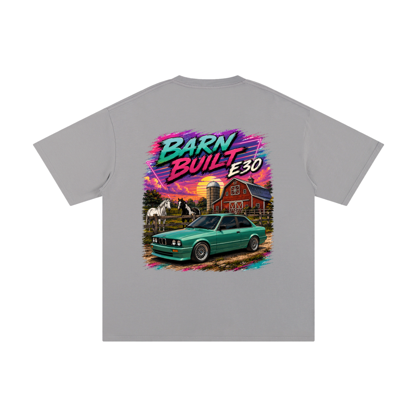 Barn Built E30 Unisex Pure Cotton T-Shirt