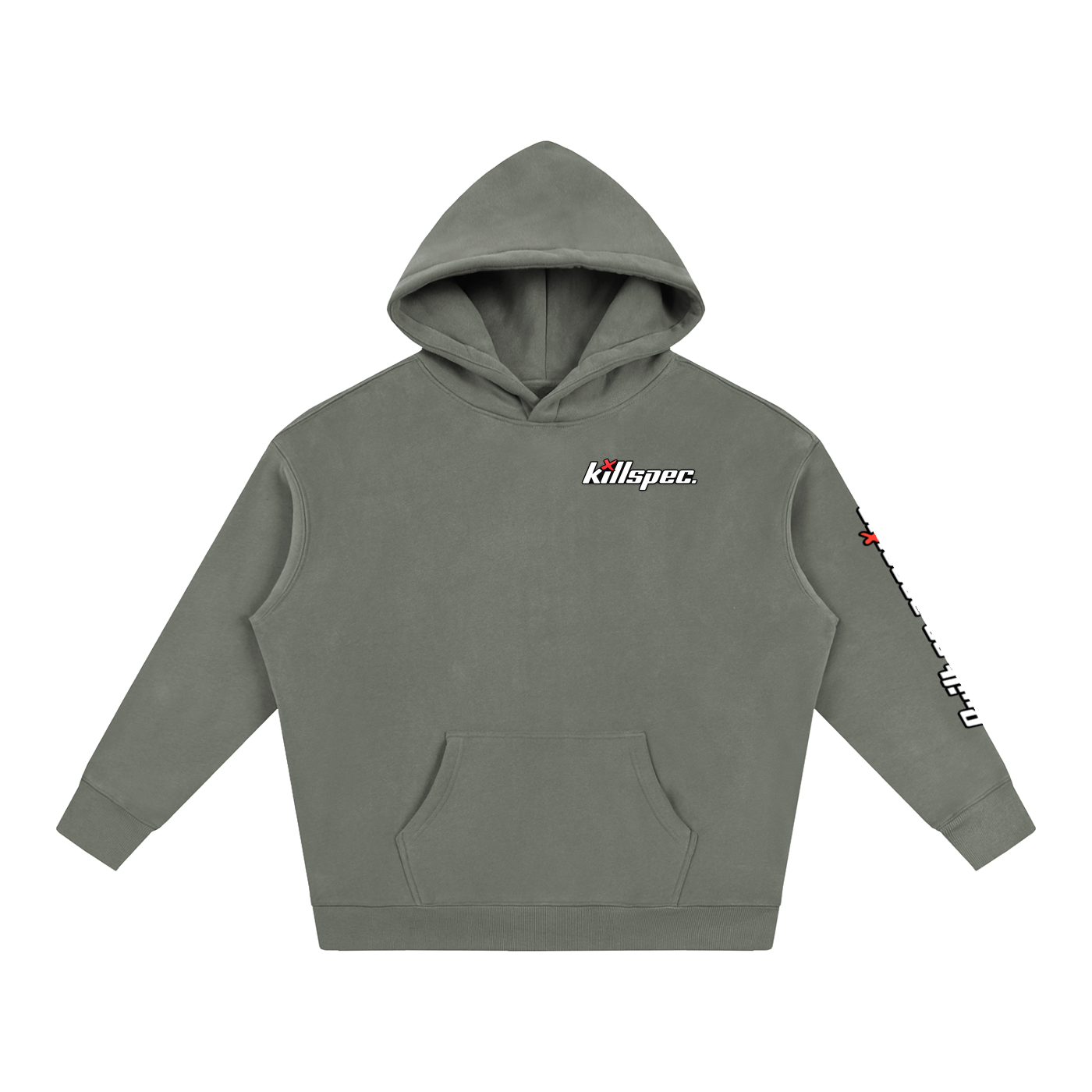 Killspec "Built for Passion" Oversize Fleeced Hoodie